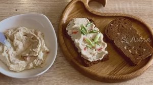 Нежный крем из печени трески.