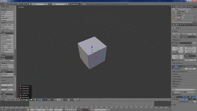 Blender Tutorial I: Building a basic house смотреть онлайн