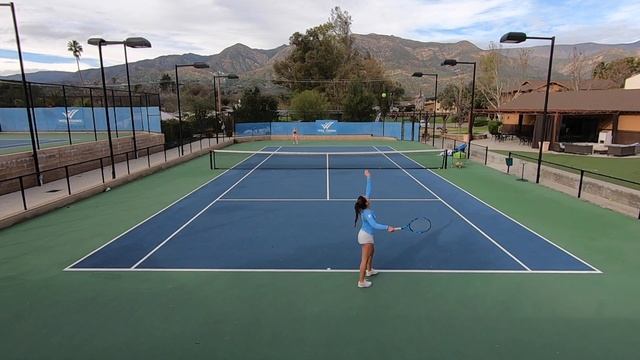 Liya Pomfret - Weil Tennis Academy (Drills&Points) смотреть онлайн