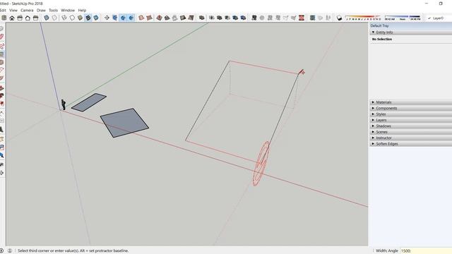 6 SketchUp Rotated Rectangle (Açılı Dikdörtgen) Komutu смотреть онлайн
