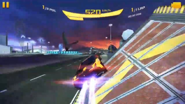 Asphalt 8 - Area 51 Cup - Peugeot Onyx - 1:00:027 смотреть онлайн