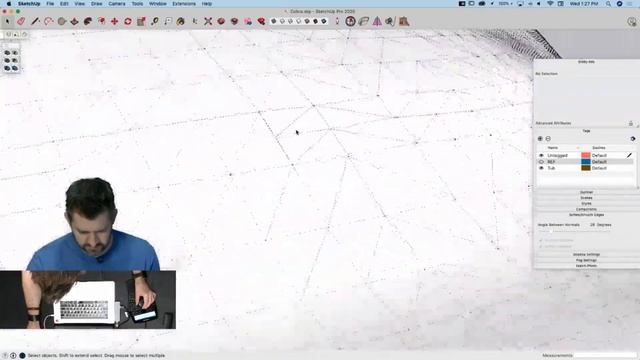 Live Modeling an AC Cobra Roadster in SketchUp смотреть онлайн