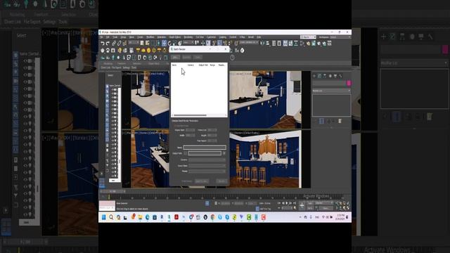 Batch Render in 3Dsmax смотреть онлайн