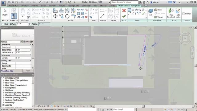 Revit 2017 What’s New – Improved Railing Hosts смотреть онлайн