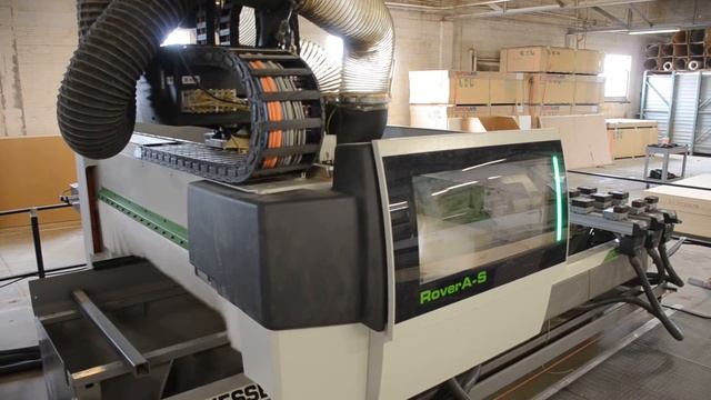 BIESSE "ROVER A-S 1332 UTS" POD & RAIL MACHINING CENTER (2014) смотреть онлайн