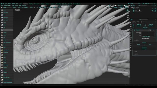 Dragon Cave | Concept Art | Blender 4.0 смотреть онлайн