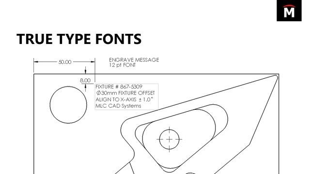 What's New in Wireframe and Fonts - Mastercam 2020 смотреть онлайн