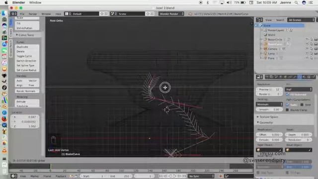 Play More with CurveBezier/Bevel Object in Blender 3d Pt.2 (Vase) смотреть онлайн