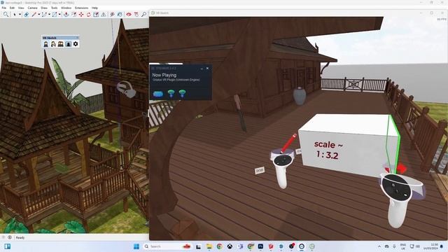 SketchUp in VR with VR Sketch смотреть онлайн