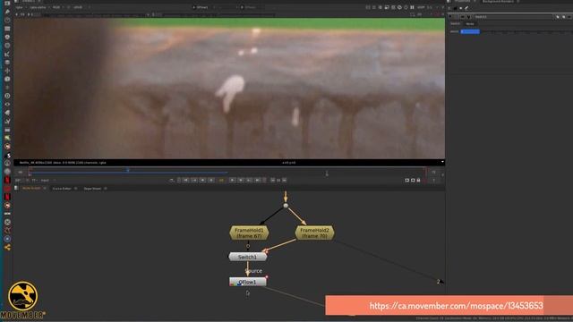Movember Nuke trick 08 : rebuild frame with Kronos/Oflow смотреть онлайн