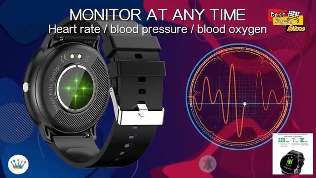 LIGE fashion Smart Watch Women men Sport Heart Rate Blood Pressure Fitness смотреть онлайн