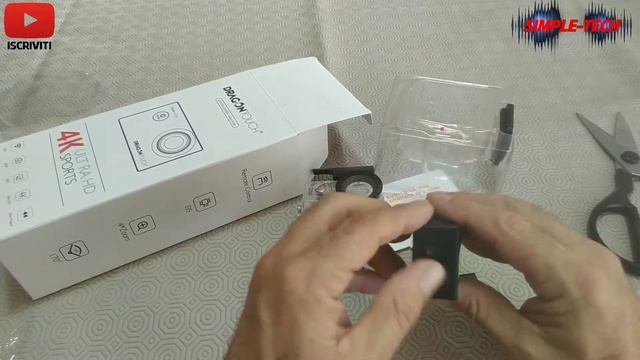 DRAGON TOUCH vision 4 lite wifi action cam #unboxing смотреть онлайн