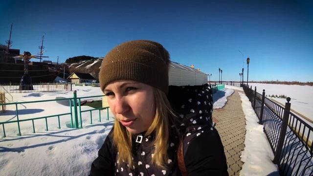 VLOG- КТО ЭТО??? Весна до нас дошла, наша Набережная, прогулка.