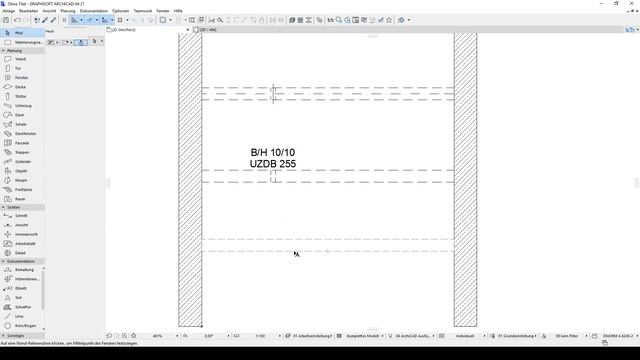 Archicad - Text information in beams смотреть онлайн