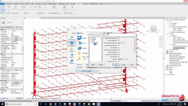TIPS NAVISWORK #1: EXPORT REVIT SANG NAVISWORK смотреть онлайн