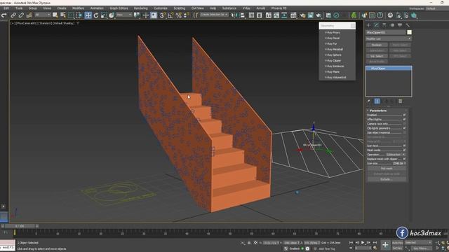 Đục lỗ cực nhanh với Clipper & Chaos Scatter 3ds Max смотреть онлайн