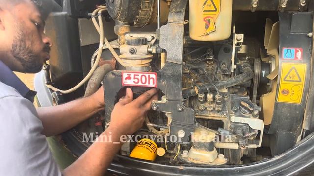 JCB-30plus ENGINE OIL CHANGE COMPANY SERVICE MINI EXCAVATOR #jcb #jcbvideo #miniexcavator #excavato