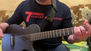 Enya Nova Go . Трансакустическая гитара . Тесть обзор из коробки.