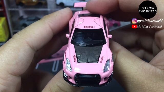 【MY MINI CAR WORLD】UNBOXING MINI GT 1/64 LB WORKS NISSAN GT-R R35 PINK PIG смотреть онлайн
