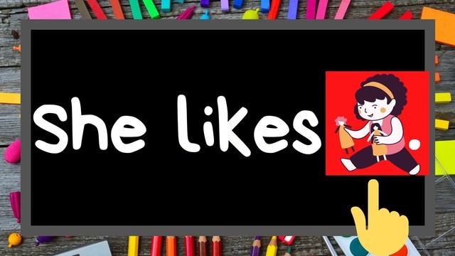 SHE Sight Word - Reading Practice - Kindergarten
