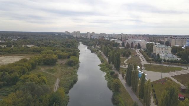 Набережная Тамбова . Цна DJI 0022 смотреть онлайн