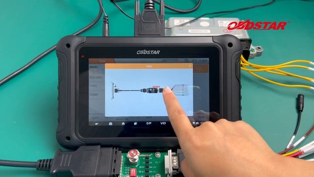 OBDSTAR DC706 Clone VOLVO DENSO MB279700 9500 ECM on Bench- OBDII365 смотреть онлайн