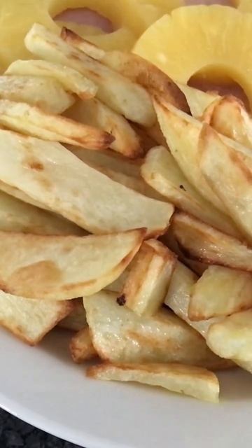 Ninja Air Fryer Fresh Chips #childhoodfavorites #ninja #food