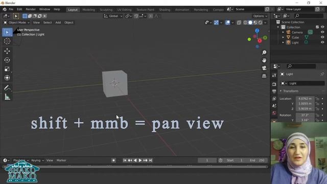 Blender tutorial navigating the 3d viewport смотреть онлайн