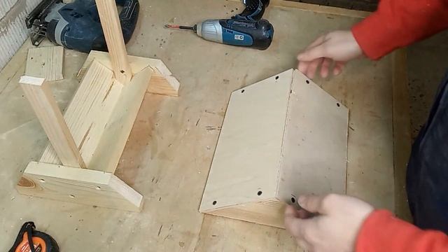 Делаем кормушку для птиц , Кормушка для фазанов. смотреть онлайн