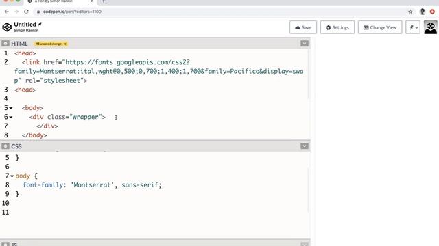 Simple portfolio: Getting the main structure in place смотреть онлайн