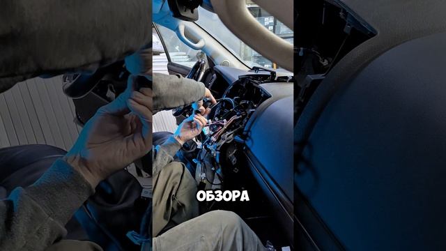 Установка магнитолы Parafar PF567L13 на Land Cruiser 200 2019 смотреть онлайн
