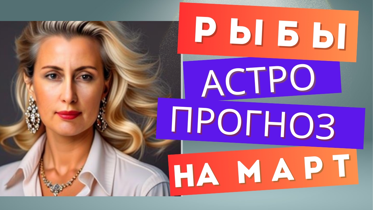 РЫБЫ 💯 март 2025 г. Общий астрологический прогноз смотреть онлайн