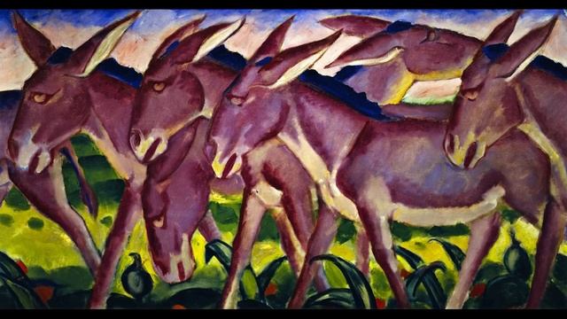 Fine Arts - The Paintings of Franz Marc (1880-1916) - Bach on Sax смотреть онлайн