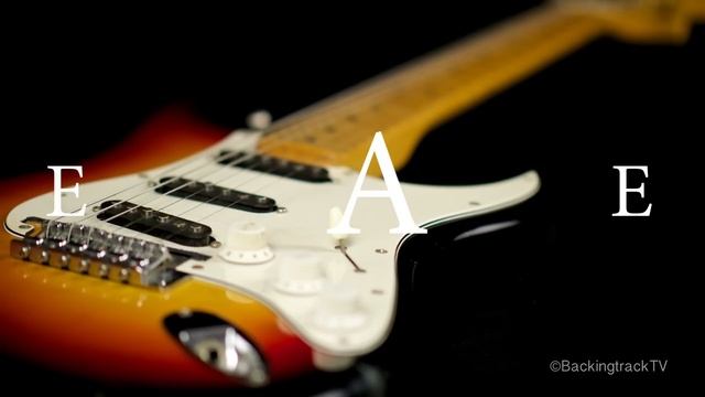 Fast Blues Shuffle in E Guitar Backing Track