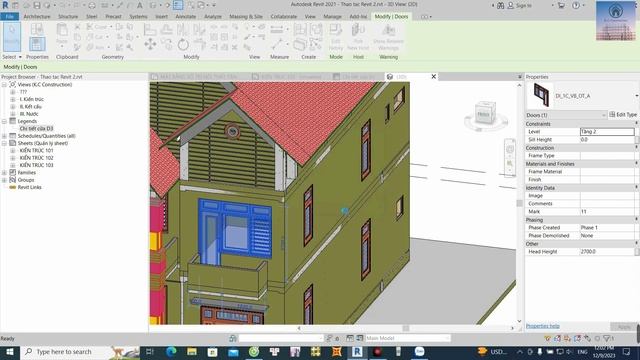 Triển khai chi tiết cấu kiện bằng legend và assembly trong Revit _ Bài: 32| REVIT ARCHITECTURE смотреть онлайн