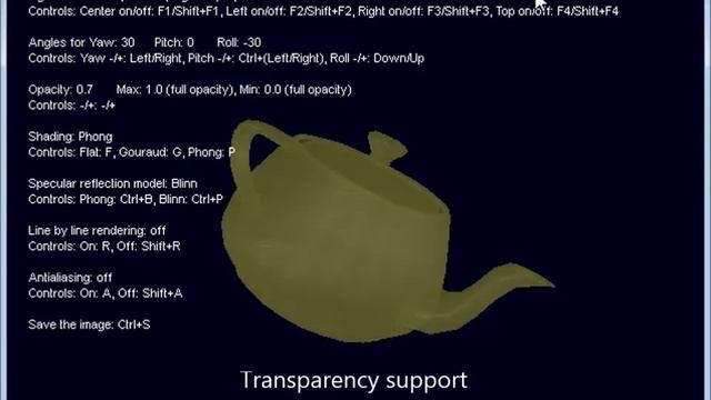 Rendering with Spanning Scanline Algorithm смотреть онлайн