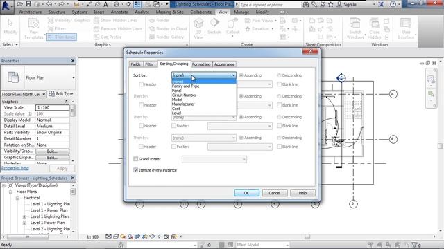 Learning Autodesk Revit MEP | 116 Lighting Schedules смотреть онлайн