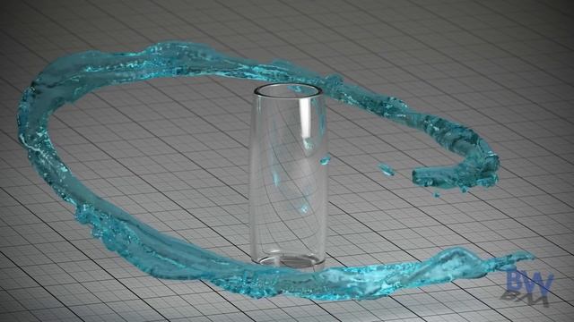 Blender 2.79 - Filling A Glass A Different Way! смотреть онлайн