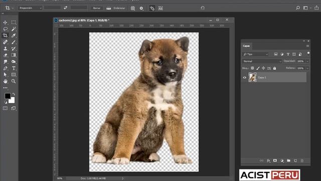 Como quitar el fondo de una imagen en Photoshop para importar en Indesign смотреть онлайн