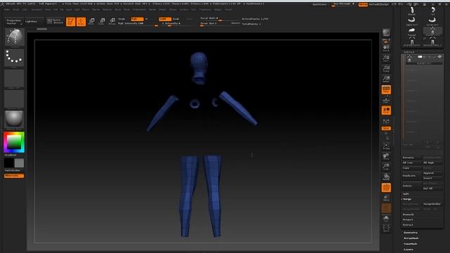 Character Retopology Walkthrough Part 2 смотреть онлайн