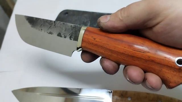Обзор ножей от Андрея Горшкова из стали Х12МФ смотреть онлайн