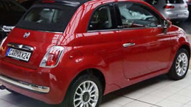 Fiat 500C 500 Cabrio Lounge Leder/Sport Klima PDC смотреть онлайн