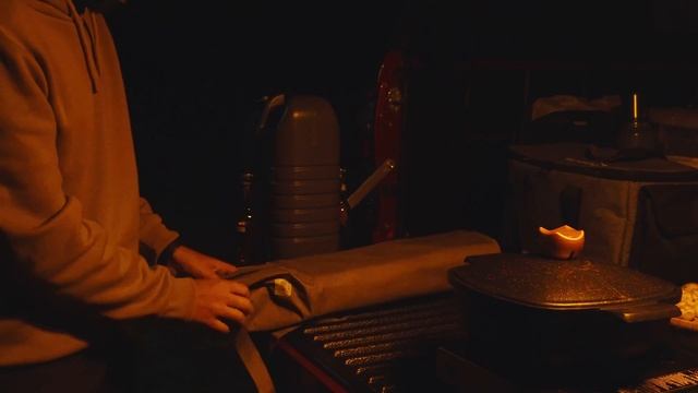 RELAXING CAMPING by the River & Serene Mountain View with Campfire ASMR | Nature Sounds смотреть онлайн