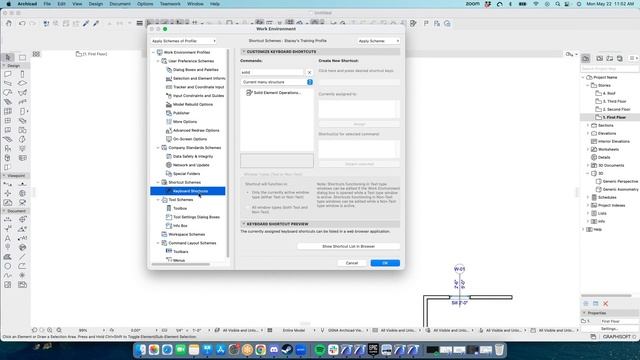 Personalized keyboard shortcuts in Archicad смотреть онлайн