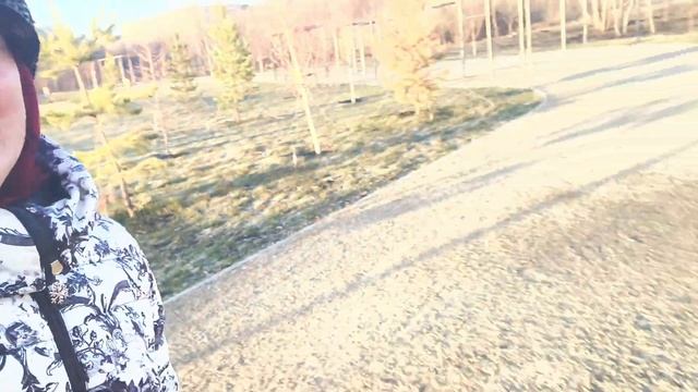 👏Утренняя прогулка👣 у озера🚶♀️ 15.04.2024.😘
