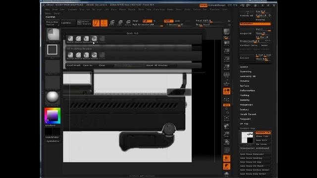 Sculpt a sci-fi weapon prop in ZBrush (5 of 26)