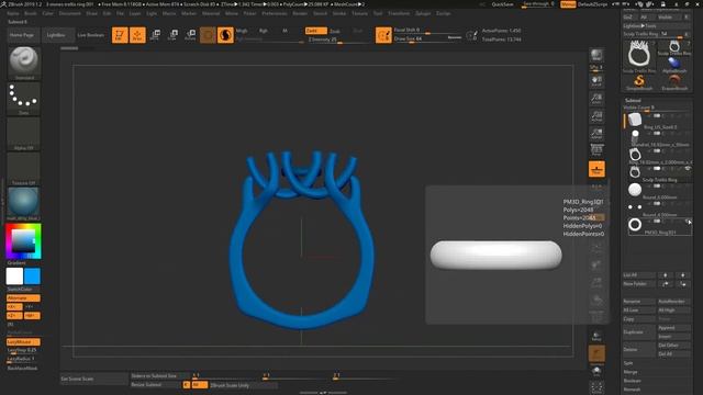 How to Merge Subtools in ZBrush смотреть онлайн