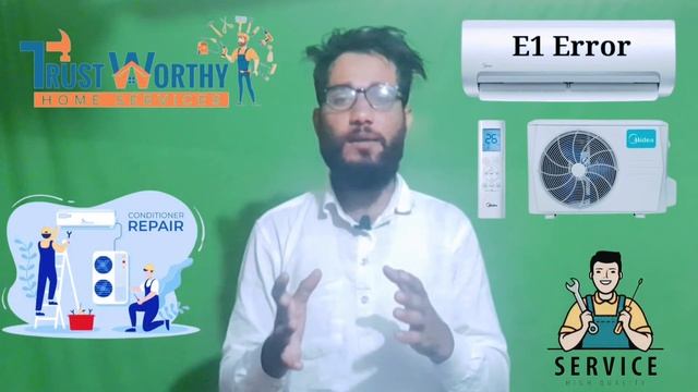 Midea AC E1 Error Code || How To Solve E1 Error Code In Midea AC || Trustworthy Home Services смотреть онлайн
