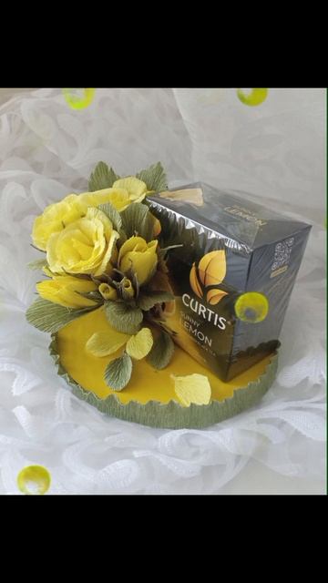 цветы+конфеты+чай