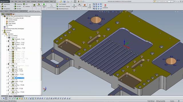 SolidCAM University: What's New in SC 2014 SP1 - Feature Recognition (H) смотреть онлайн